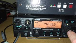 Alinco DX-70T Strange SSB Sound