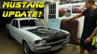 66 Mustang Race car Update!!