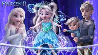 Frozen 2: Elsa and Jack's daughter lets it go and get new magic! ✨❄️ Transformation | Alice Edit!