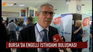 Bursa'da engelli istihdamı buluşması