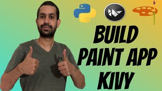 Kivy Tutorial | Python GUI Tutorial | Use Kivy Python to create a Cross-Platform Paint App