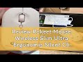 Review Rokeet Mouse Wireless Slim Ultra Ergonomis Silent Click 2.4Ghz PC Laptop