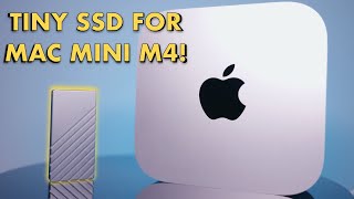 Tiny SSD, Huge Speed! A Must-Have for Mac Mini M4!