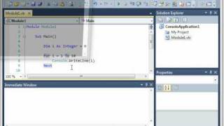 Visual Basic 10 - For Loops