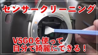 センサークリーニングはこれで自分でできる！VSGOセンサークリーニングキットが素晴らしい