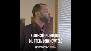 Korupční imunologie: Oznamovatelé