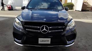 Installing LASFIT H7 headlight bulbs with Mercedes-Benz Adapter in  a 2017 GLE 450 AMG