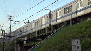 西武20000系20154F／箱根ヶ崎架道橋⇒武蔵大和＠SONY DSC-WX10