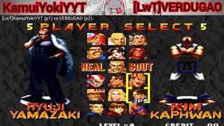 KamuiYokiYYT VS [LwT]VERDUGAO_ Real Bout Fatal Fury