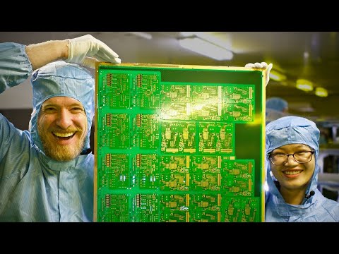 Inside a Huge PCB Factory - in China Inside a Huge PCB Factory - in China