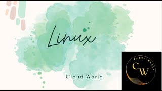 Linux on AWS EC2 instances-Linux Basic Commands.