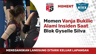 Vanja Bukilic Alami Insiden Saat Blok Gyselle Silva. RED SPARKS VS GS CALTEX 25 Februari 2025