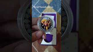 the lord Narasimha silver coin by acpl Unboxing #silver #coin #unboxing #shorts