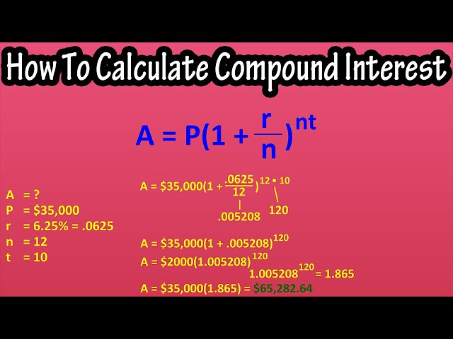 Compound Interest Chart Calculator Infoupdate Org