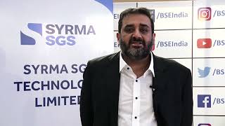 Shri Sandeep Tandon, Chairman, SYRMA SGS Technology Ltd. shares his experience of listing on BSE