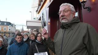 20200127 Haaksbergen Auschwitz herdenking Ahaus, wandeling langs Stolpersteine