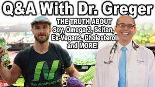 I ASK Dr. Michael Greger ANYTHING! Q&A on plant based nutrition 🌱