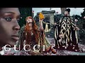 The New Gucci Bloom Campaign with Anjelica Huston, Florence Welch, Jodie Turner-Smith and Susie Cave