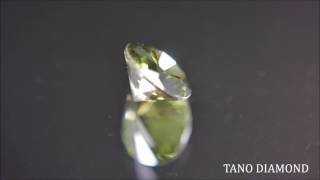 デマントイド・ガーネット ルース(裸石) 0.634ct, ( ラウンド/グリーンガーネット/アンドラダイト・ガーネット ) 【9月24日/4月25日の誕生日石】 【1月の誕生石】 宝石ソーティング付