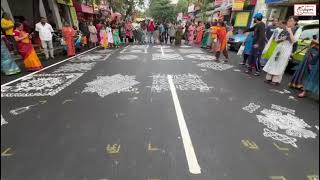 Mylapore Festival 2024 (day 4) - Kolam contest - part 1