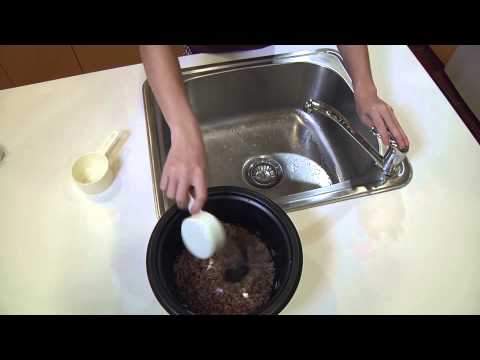 How to cook brown rice with a cooker How to cook brown rice with a cooker