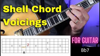 Shell Chords for Guitar | Jazz Chord Voicings for Beginners