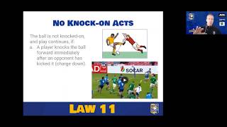 Rugby Law Lounge: Advantage, Knock-on/Throw Forward \u0026 Match Officials