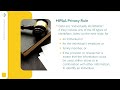 hipaa privacy rule