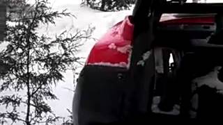 Honda Pioneer deep snow and stall testing.