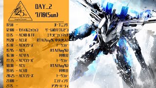 ARMORED CORE VERDICT DAY 対戦会  アーマード・コアシリーズ25周年記念イベント『  Irregulars' Summit  』DAY2