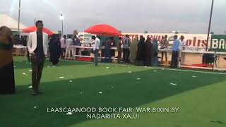 War bixin laascaanood book fair by nadariita xajji