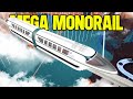 I Built a Sky High Monorail - Planet Coaster