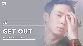 JYJ - Get Out - Line Distribution w/ Lyrics