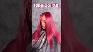 Red Hair So Bomb❤️Middle Part Leave Out Quick Weave | Bouncey Wavy Tutorial Ft.#ulahair