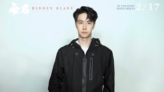 Wang Yibo Video Greeting to North American Fans for Hidden Blade