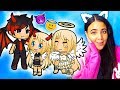 THE DARK ANGEL🖤 | Gacha Life Mini Movie Love Story Reaction