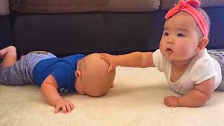 FUNNY TWINS BABY ARGUING OVER EVRYTHING | Funny Babies and Pets | Cute Awesomebaby