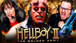 HELLBOY 2: THE GOLDEN ARMY (2008) MOVIE REACTION!! FIRST TIME WATCHING!! Hellboy