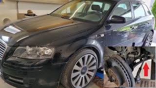 Audi A3 Lenkmanschette + Spurstangenkopf wechseln - Spur einstellen