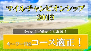 【マイルCS2019】本命はこのレース得意なあの馬！