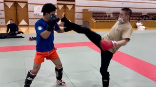 Kickboxing - Legendary man × Indomitable man: 1R | Saito Kaikan 2022