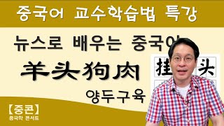 【중콘】 뉴스에 나오는 성어 | 양두구육 | 羊头狗肉  |  挂羊头卖狗肉  |  赌城大亨  |  新哥传奇  |  羊頭狗肉  |  유덕화  |  刘德华  |  何鸿燊  |  이준석