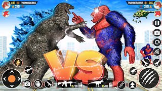Angry gorilla city attack game
