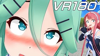 【VR180】迫りくる顔芸 ロマンスの神様【8K MMD】