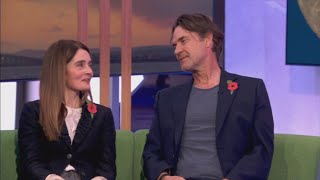 SUMMERWATER. Dougray Scott & Shirley Henderson interview 2025