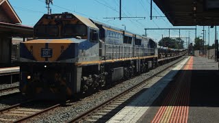 VL356 + VL357 #9563 Hastings bound Steel train Mordialloc 18/2/2024