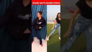 Jugnu anushka sen Vs anuska sharma dance 💃 competition #shorts #viral #trending