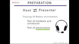 Public Webinar with Webex