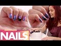 Trying SUPER GEL Fancy Nail Art!? (Beauty Trippin)