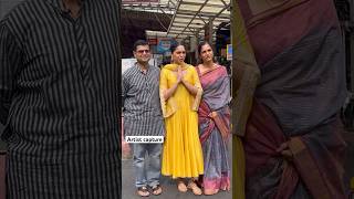 #sharvariwagh #sharvari with parents at Siddhivinayak temple #artistcapture #daily shorts#shorts  ly